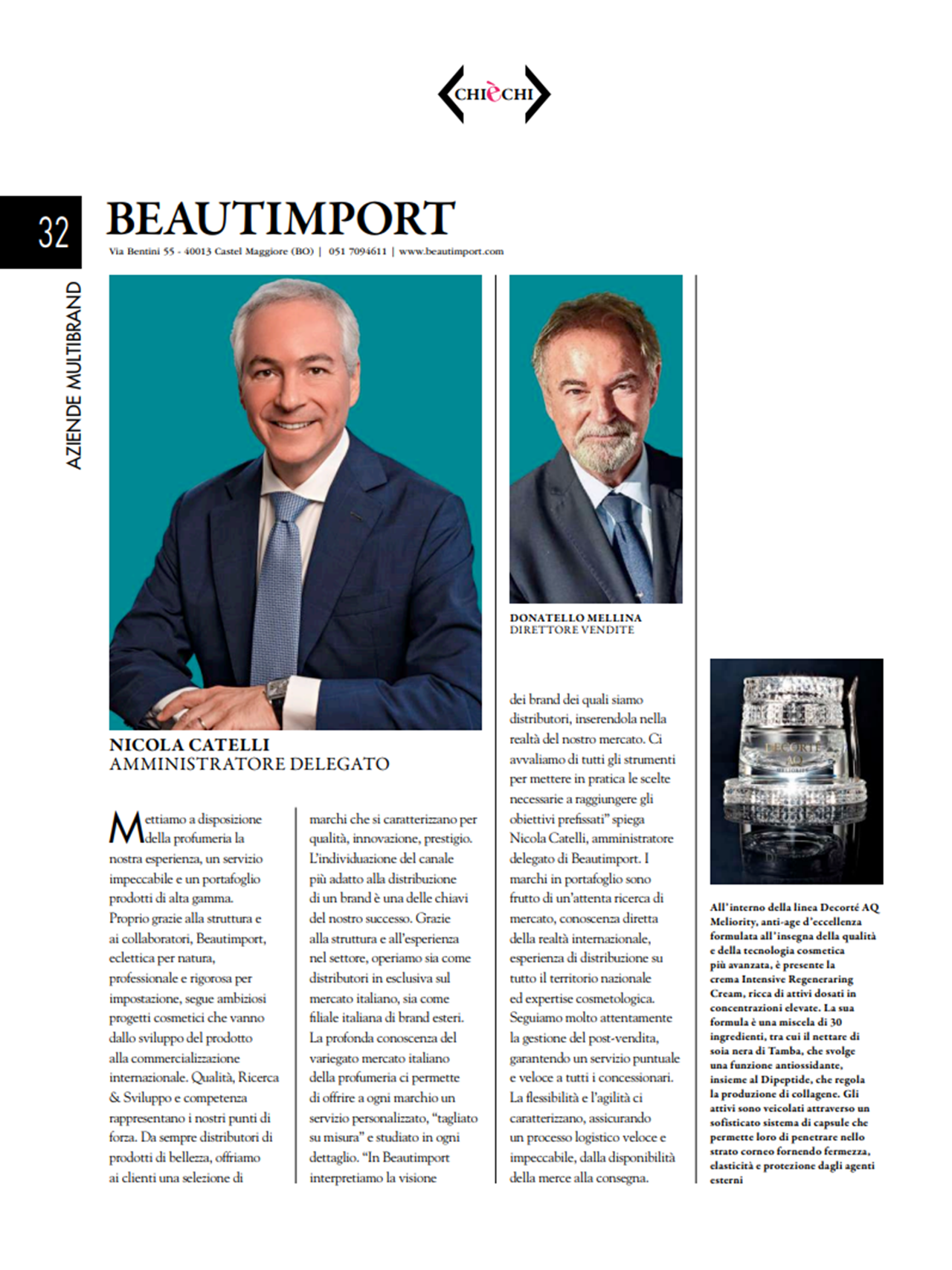 CHI è CHI in Beautimport 2023